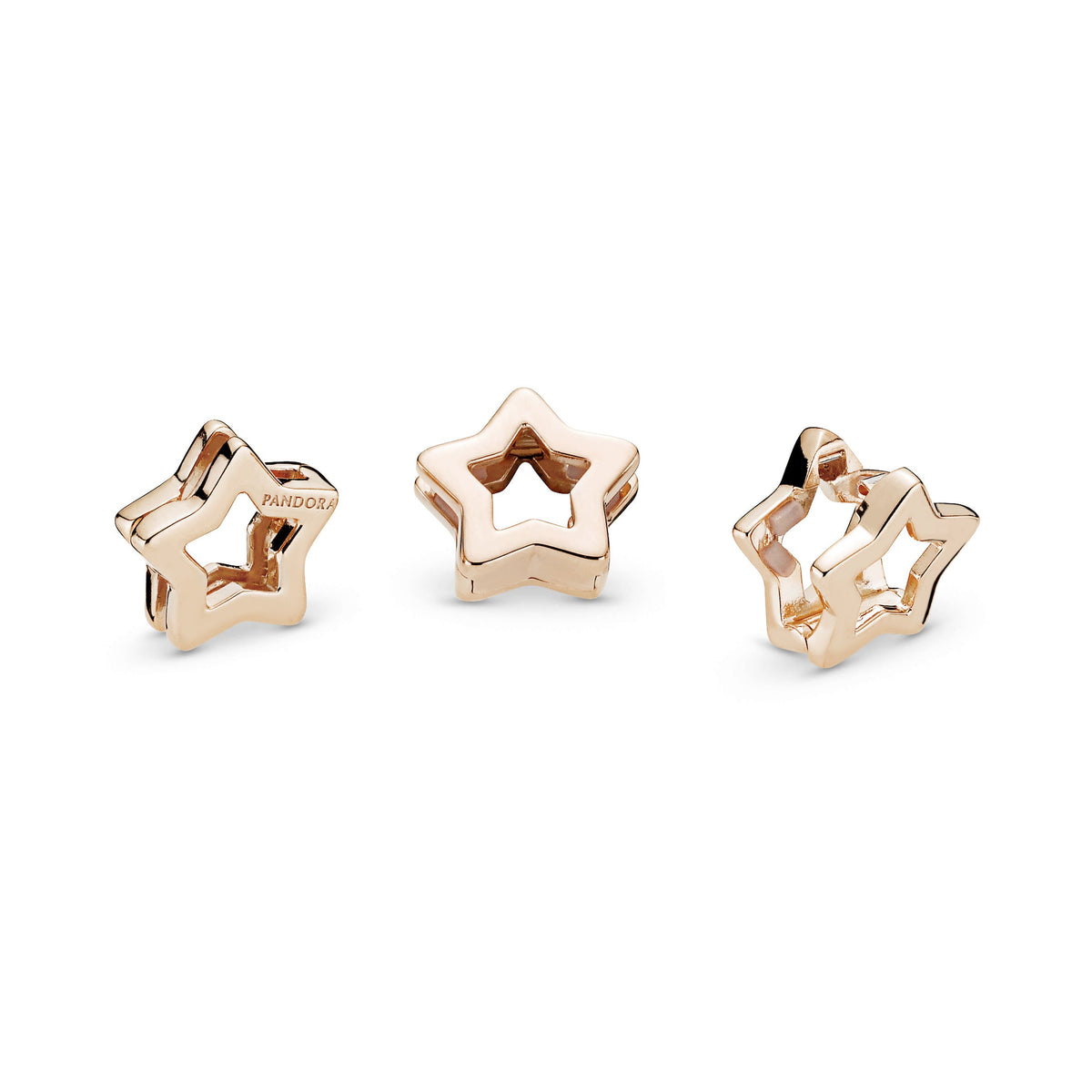 Clip Charm – 14k Rose Gold-Plated – Star