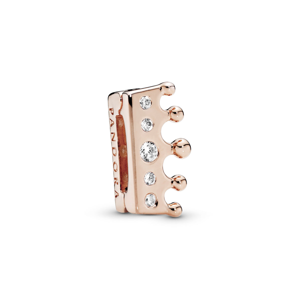 Clip Charm – 14k Rose Gold-Plated – Crown