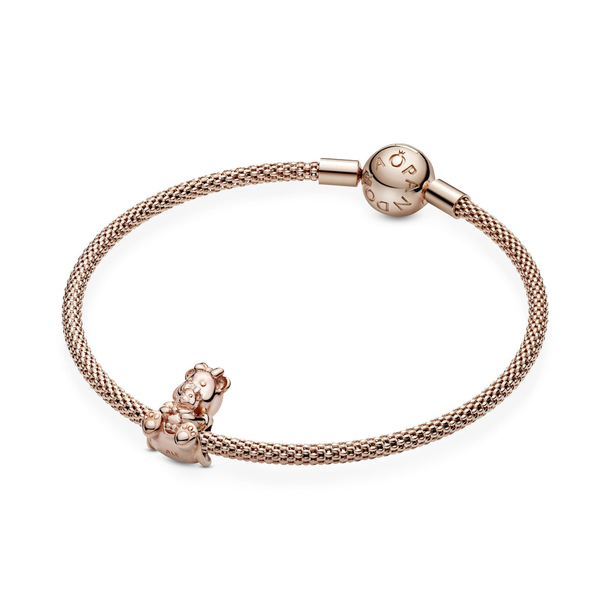 Charm – 14k Rose Gold-Plated – Dora Bear