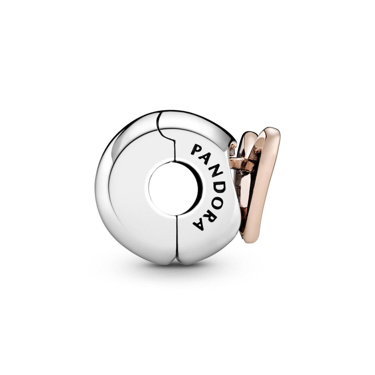 Clip Charm – 14k Rose Gold-Plated – Freehand Heart