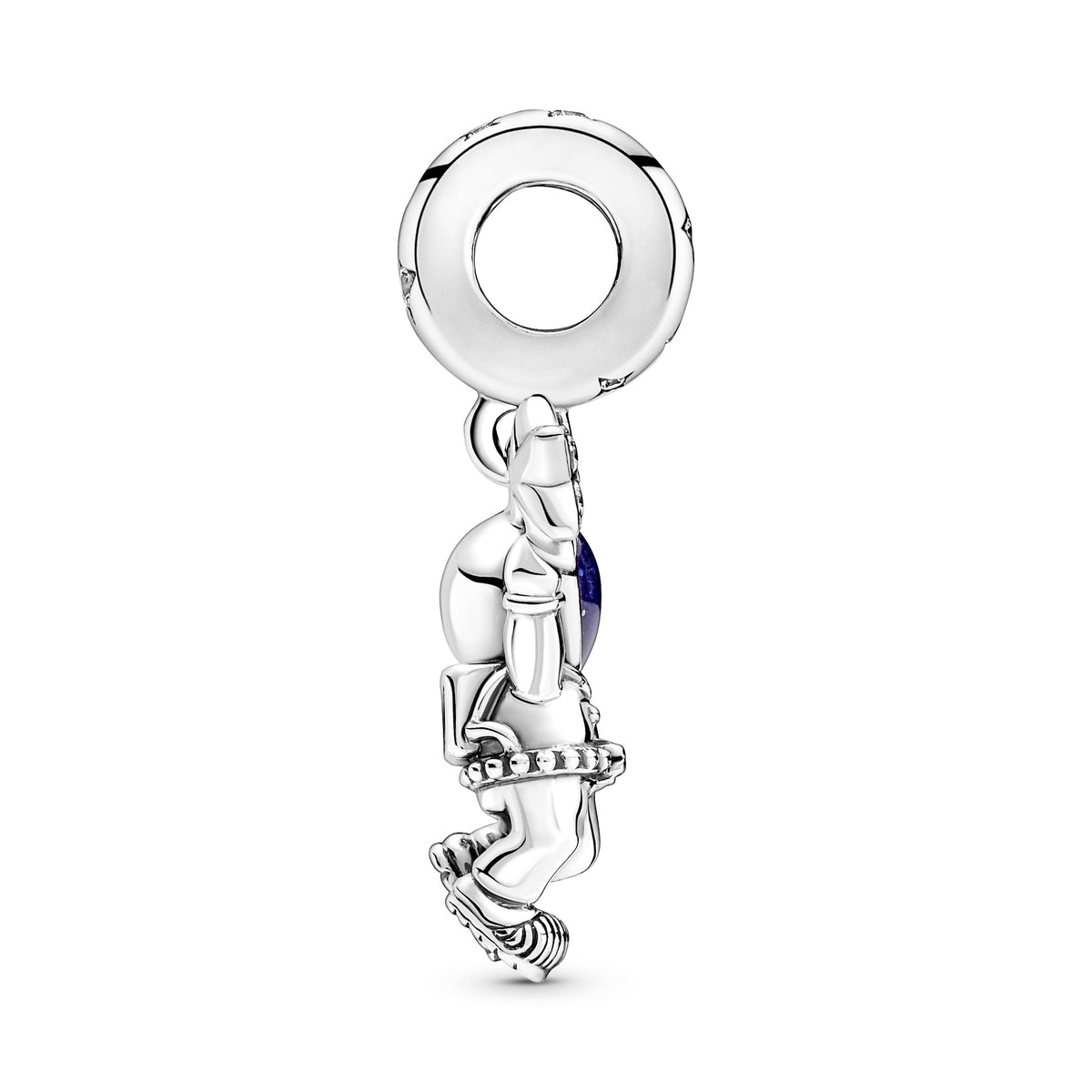 Dangle Charm – Sterling Silver – Astronaut In The Galaxy