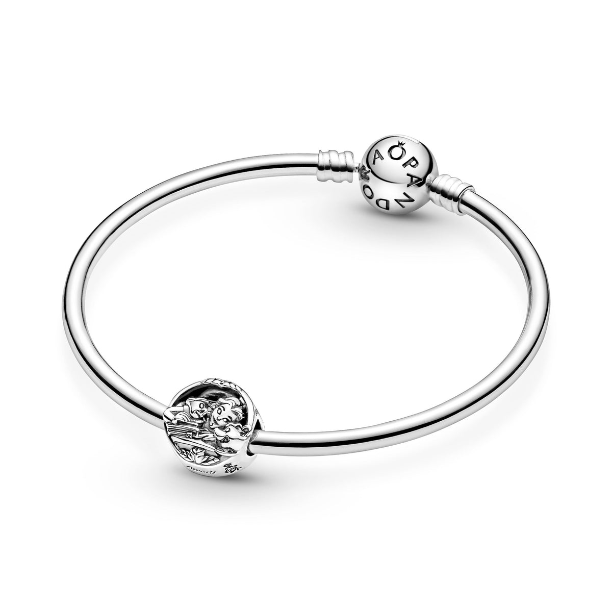 Charm – Sterling Silver – Disney Beauty and the Beast Belle and Friends