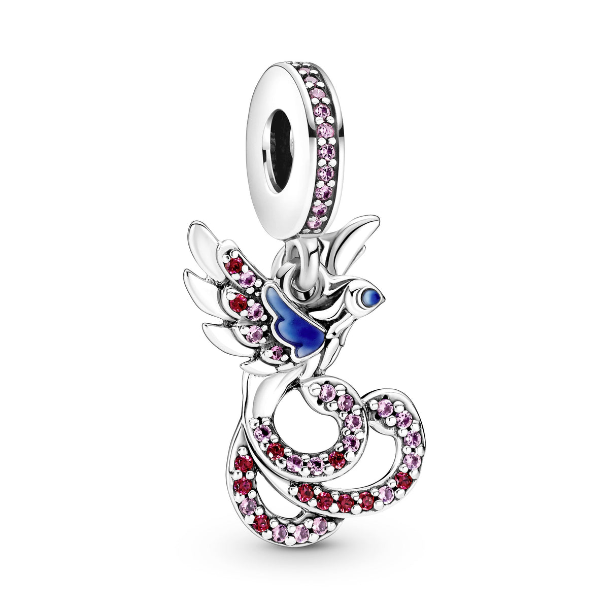 Dangle Charm – Sterling Silver – Chinese Mythical Phoenix