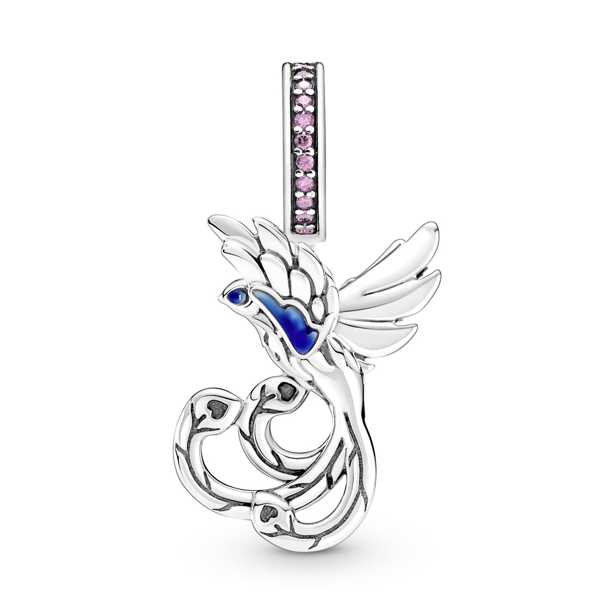 Dangle Charm – Sterling Silver – Chinese Mythical Phoenix