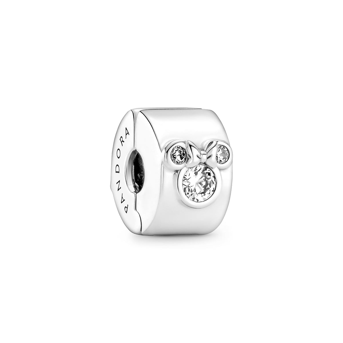 Clip Charm – Sterling Silver – Disney Mickey Mouse & Minnie Mouse