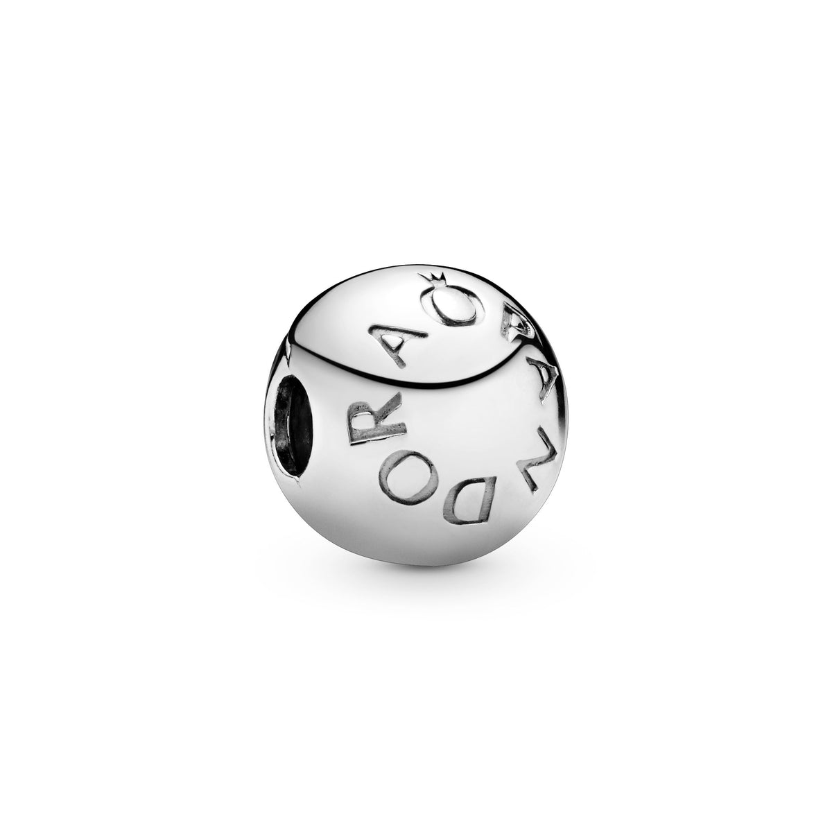 Clip Charm – Sterling Silver – Pandora Logo