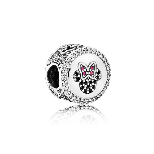 Charm – Sterling Silver – Disney Mickey & Minnie