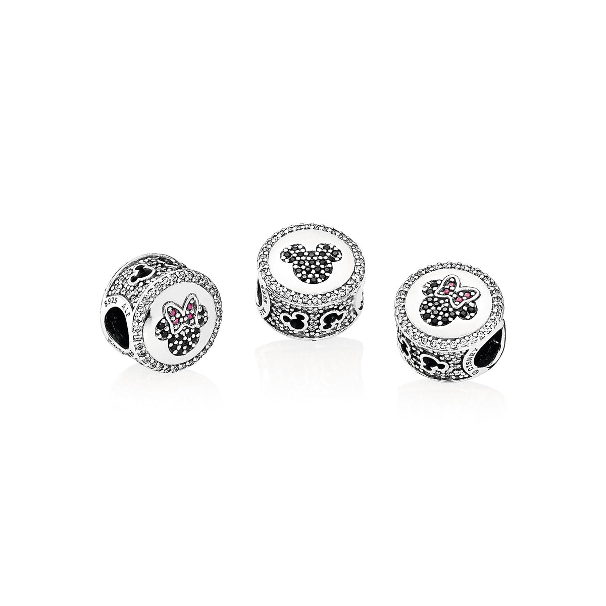 Charm – Sterling Silver – Disney Mickey & Minnie