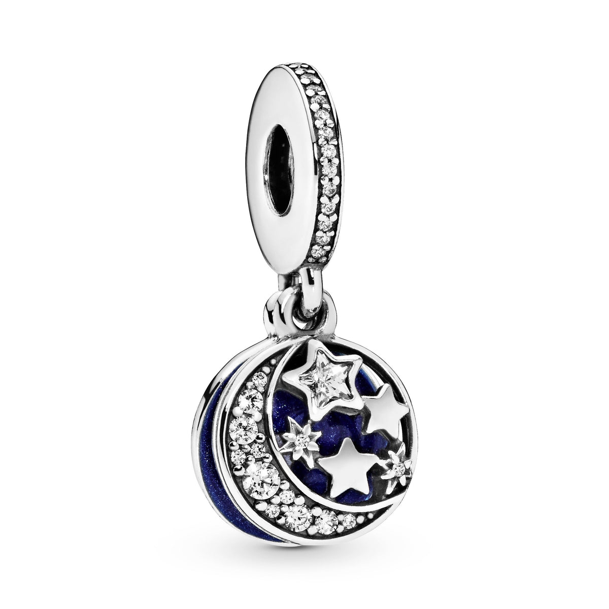Dangle Charm – Moon & Blue Sky