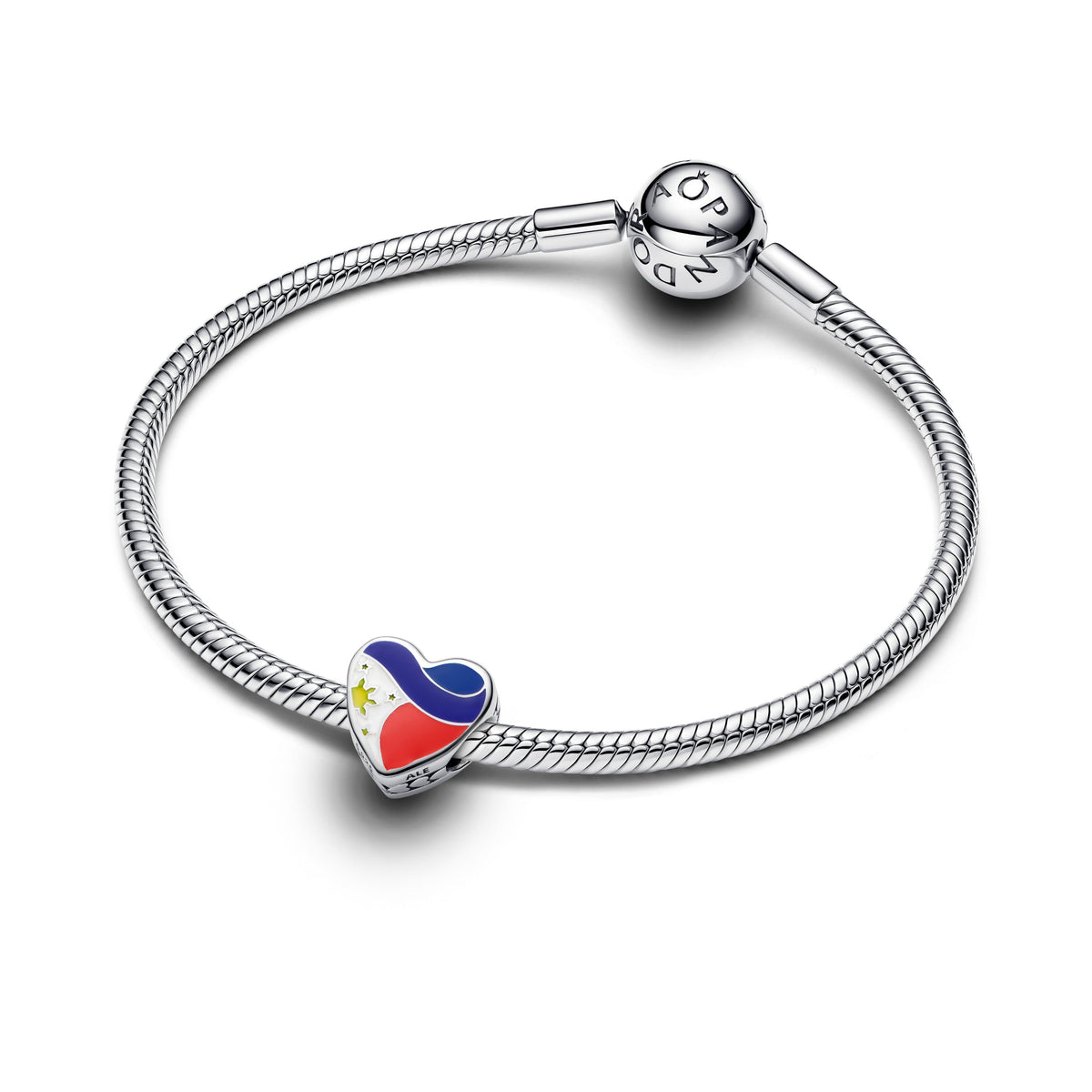 Charm – Sterling Silver – Philippine Colors