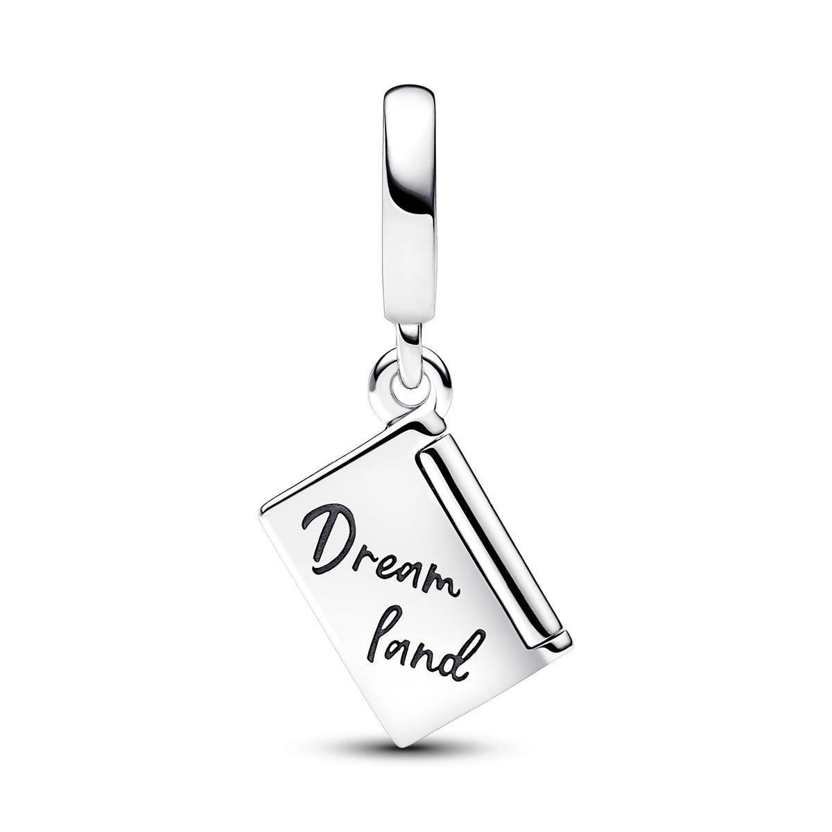 Dangle Charm – Sterling Silver – Openable Passport