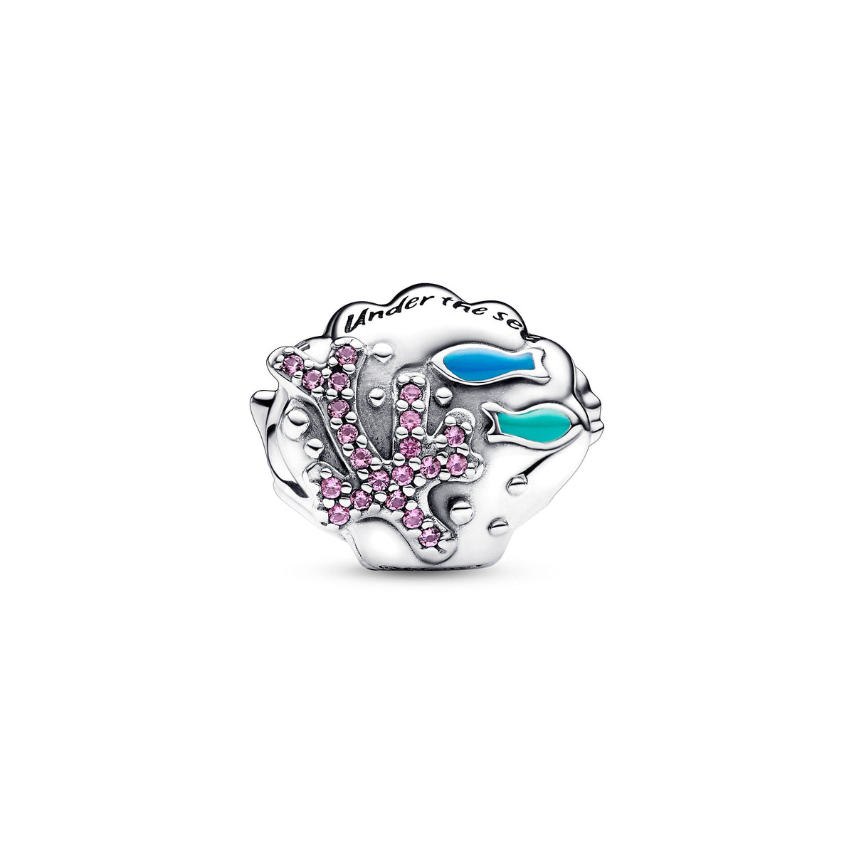 Charm – Sterling Silver – Disney The Little Mermaid Seashell