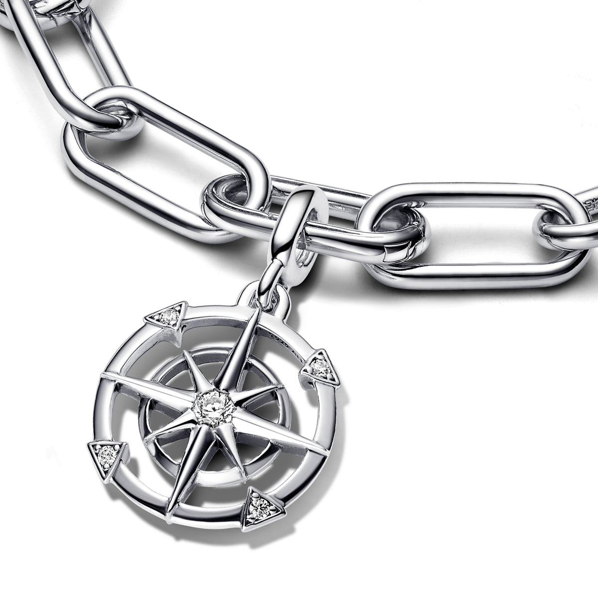 Charm – Sterling Silver – Pandora ME Compass Medallion