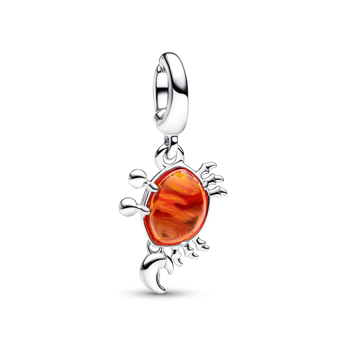 Dangle Charm – Sterling Silver – Disney The Little Mermaid Sebastian Crab