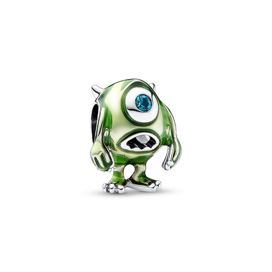 Charm – Sterling Silver – Disney Pixar Mike Wazowski