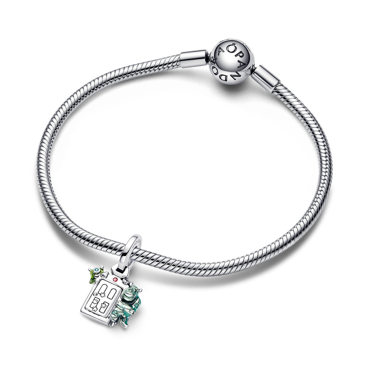 Dangle Charm – Sterling Silver – Disney Pixar Monsters, Inc. Door