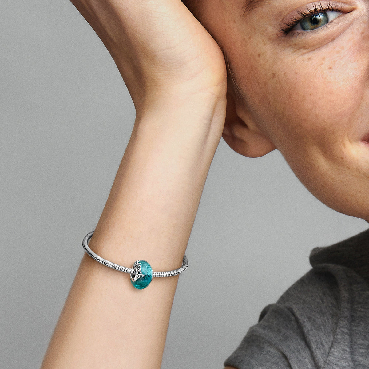 Charm – Faceted Murano Glass Friendship