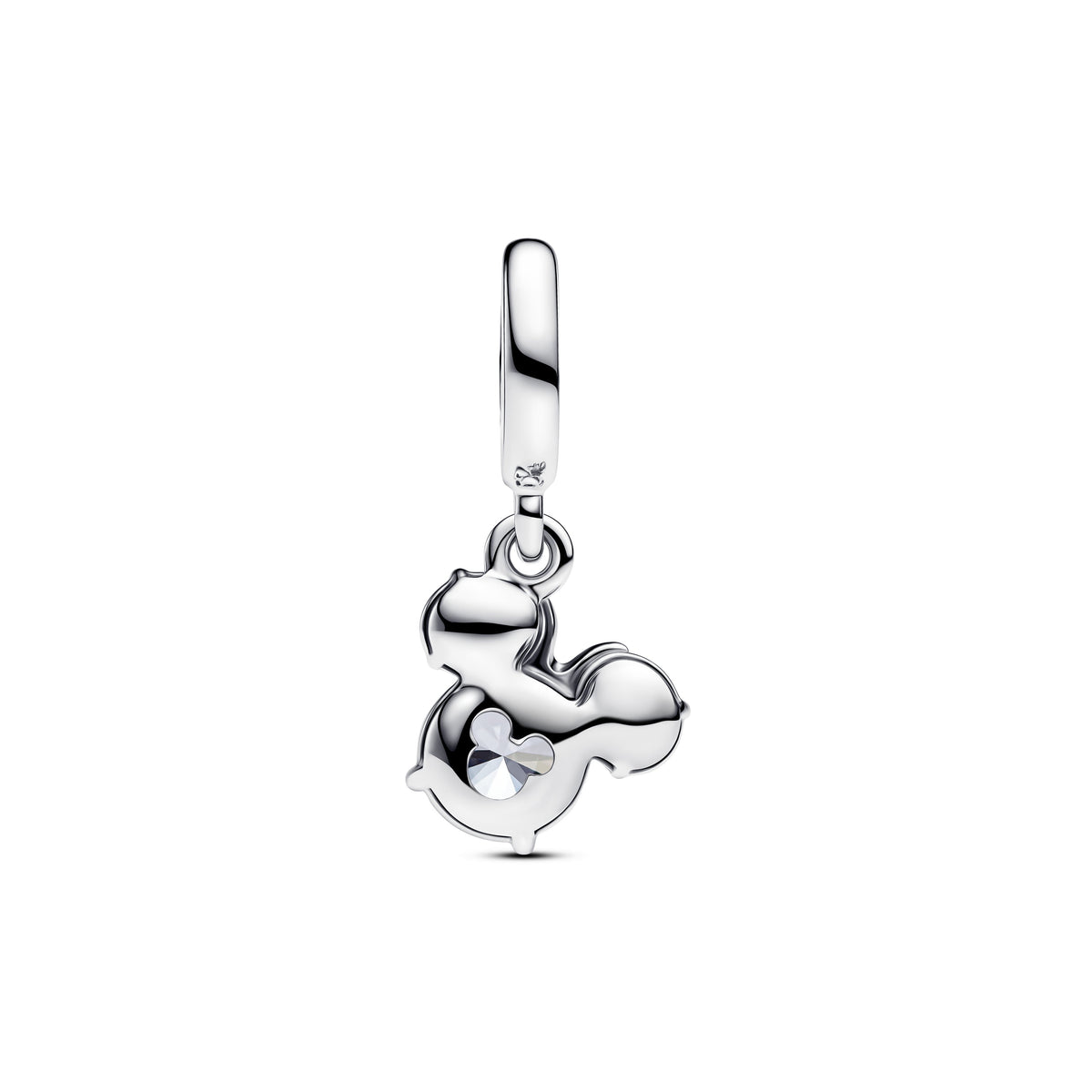 Dangle Charm – Sterling Silver – Disney Minnie Mouse Silhouette