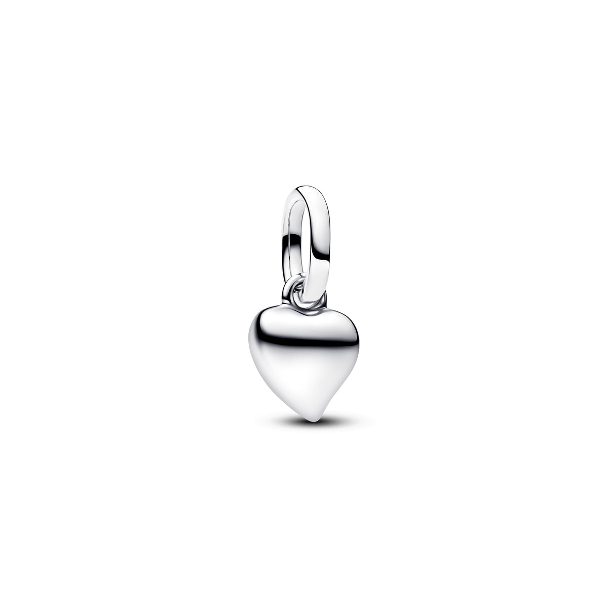 Dangle Charm – Sterling Silver – Heart Mini