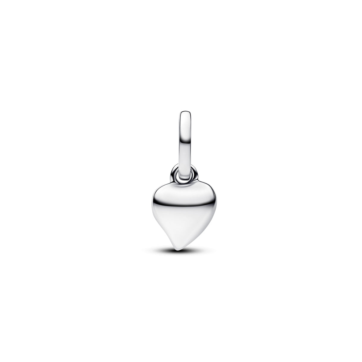 Dangle Charm – Sterling Silver – Heart Mini