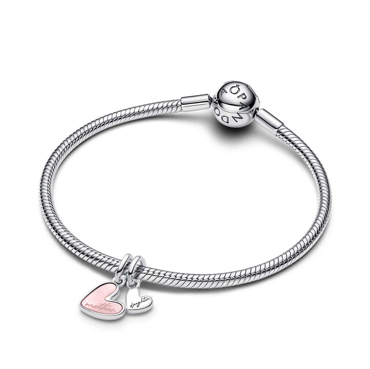 Dangle Charm – Sterling Silver – Splittable Mother & Daughter