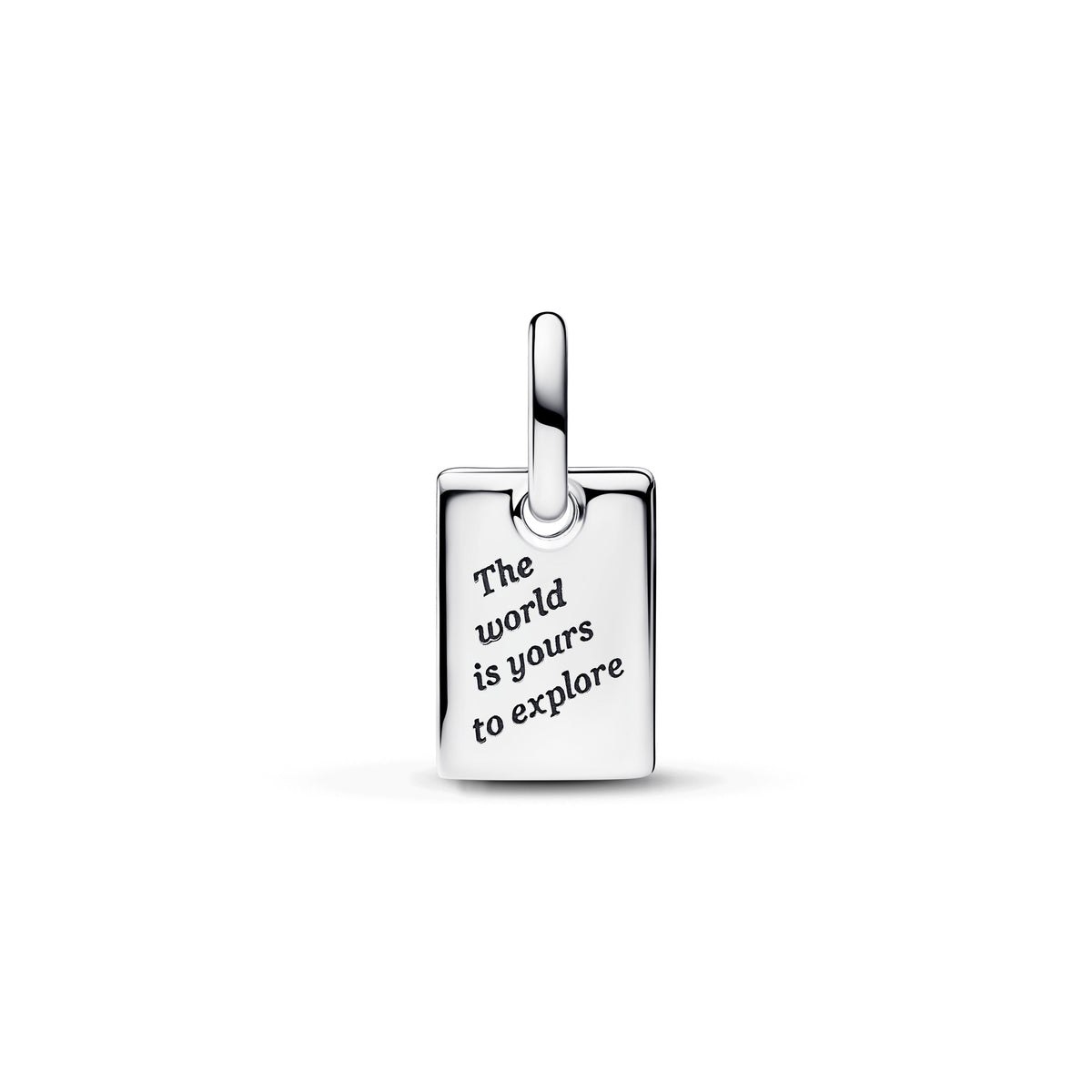 Dangle Charm – Sterling Silver – Travel