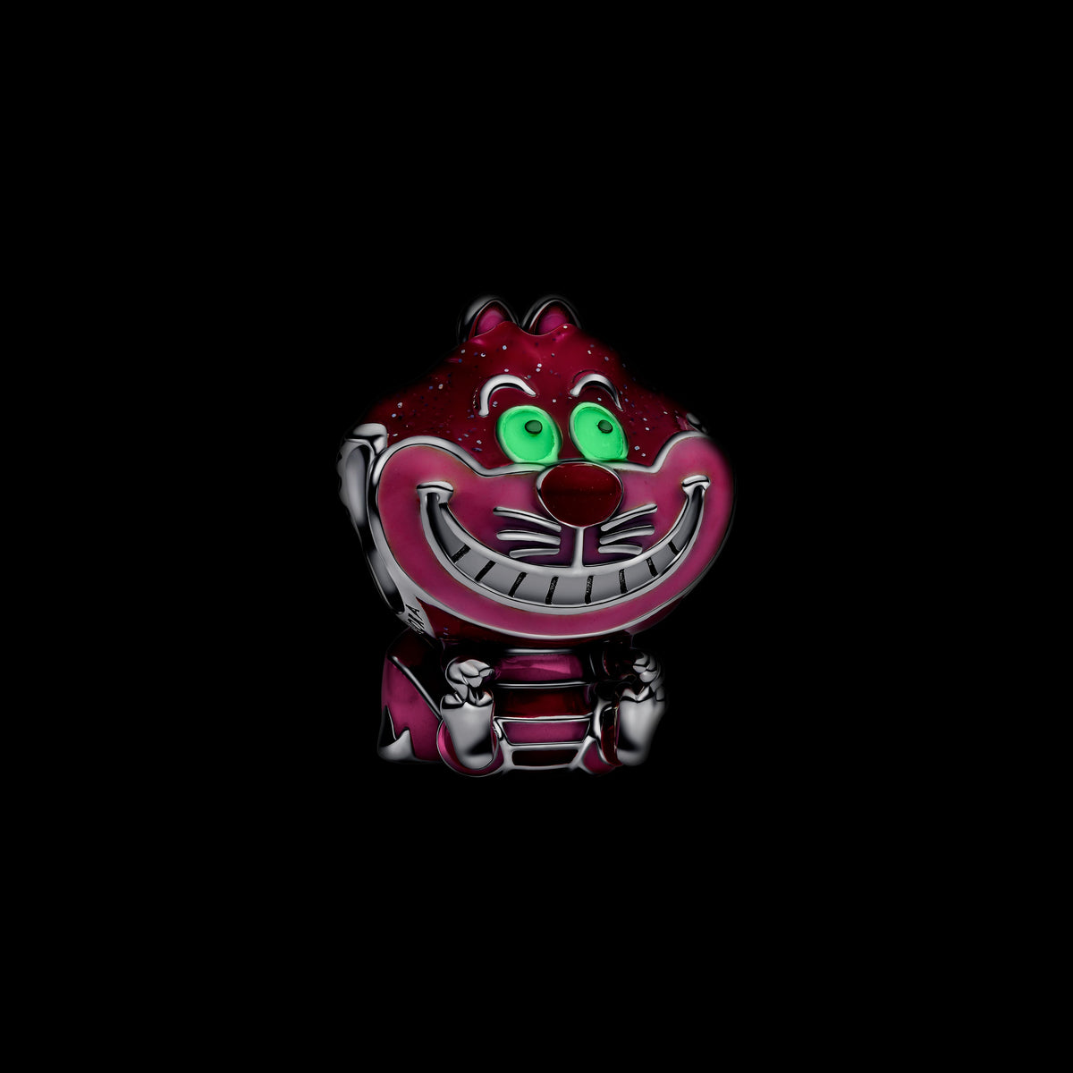 Charm – Sterling Silver – Disney Alice in Wonderland Cheshire Cat