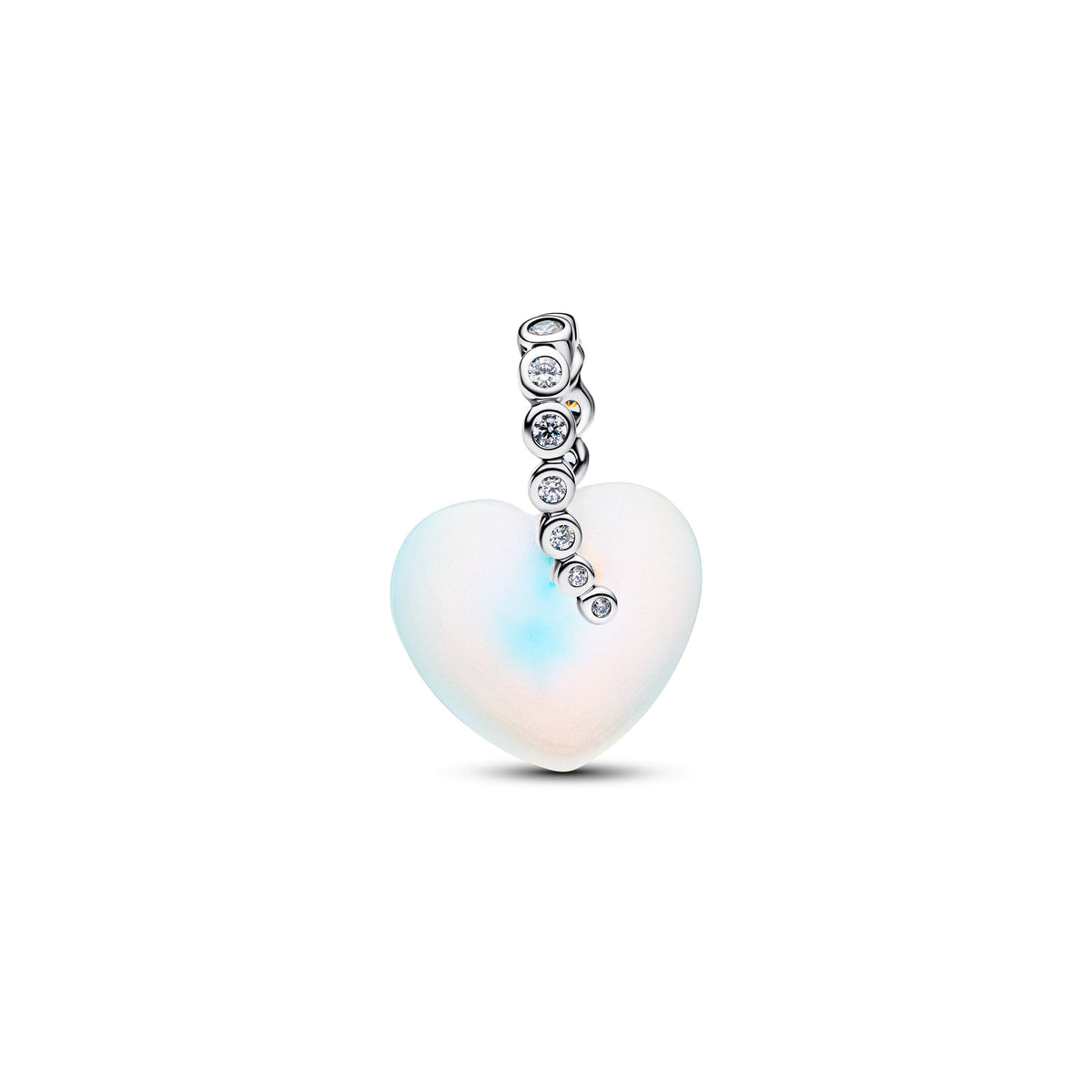 Dangle Charm – Sterling Silver – Shooting Star & Heart
