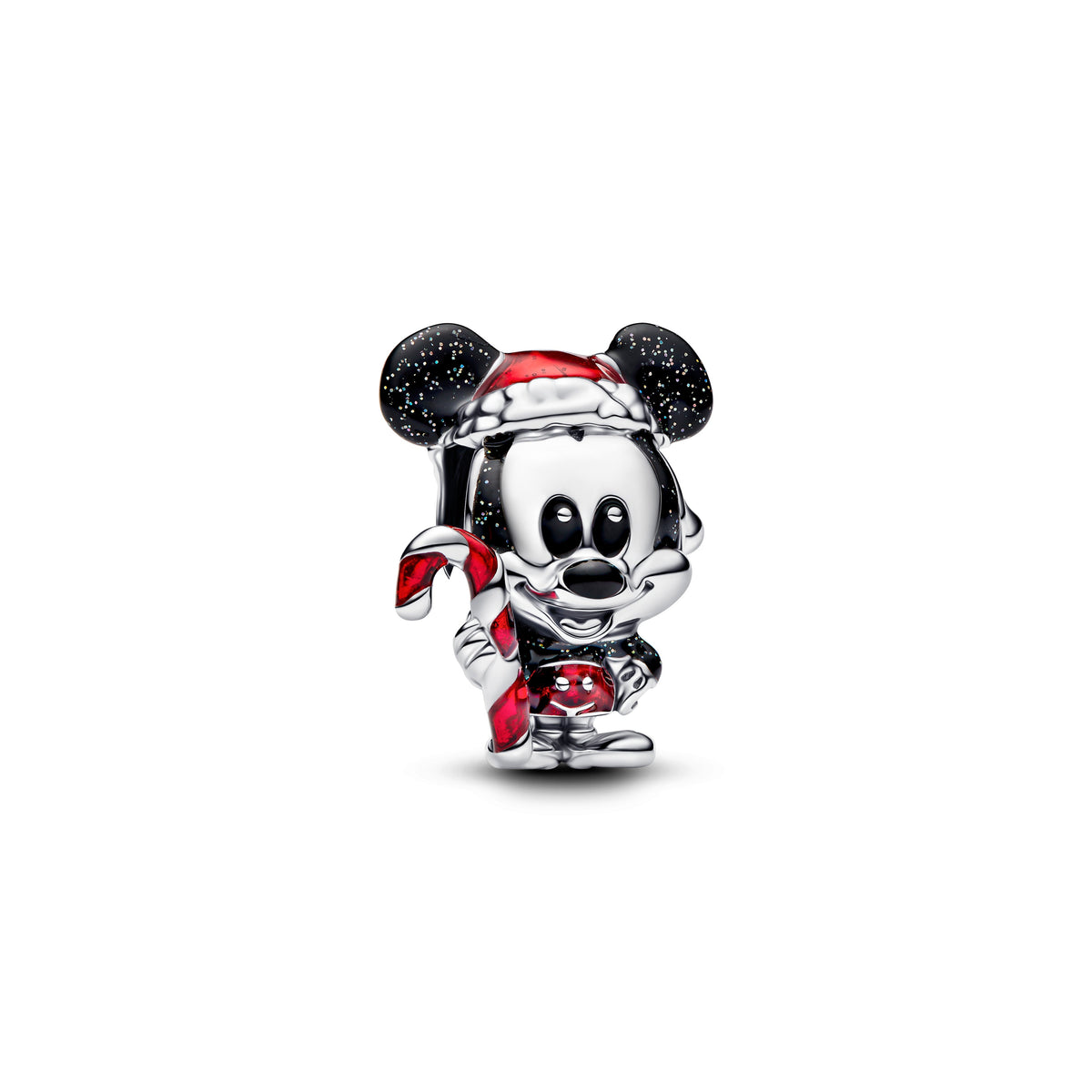 Charm – Sterling Silver – Disney Mickey Mouse Holiday