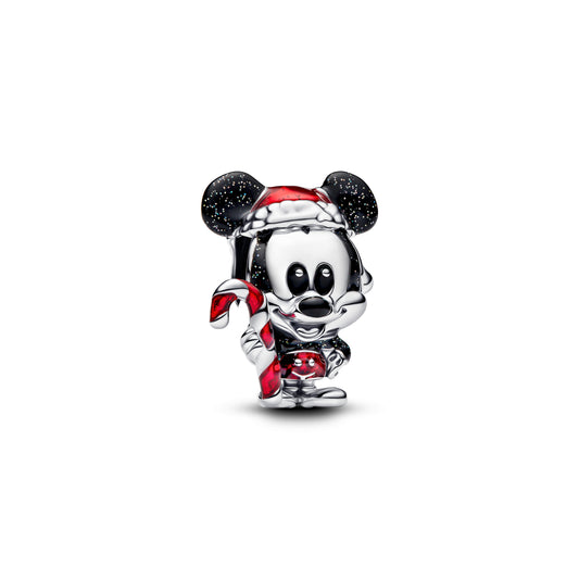 Charm – Sterling Silver – Disney Mickey Mouse Holiday