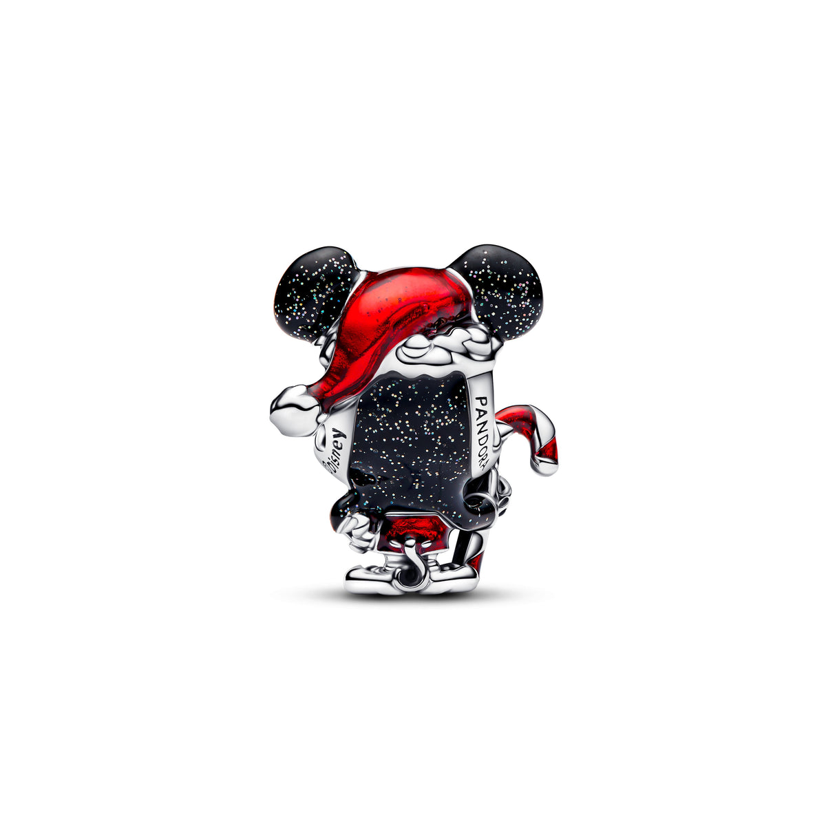 Charm – Sterling Silver – Disney Mickey Mouse Holiday