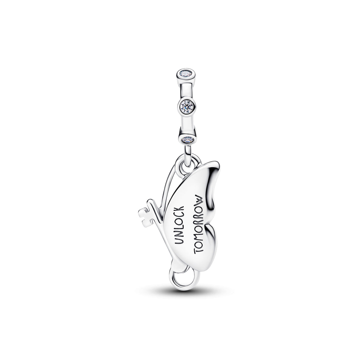 Dangle Charm – Sterling Silver – Winged