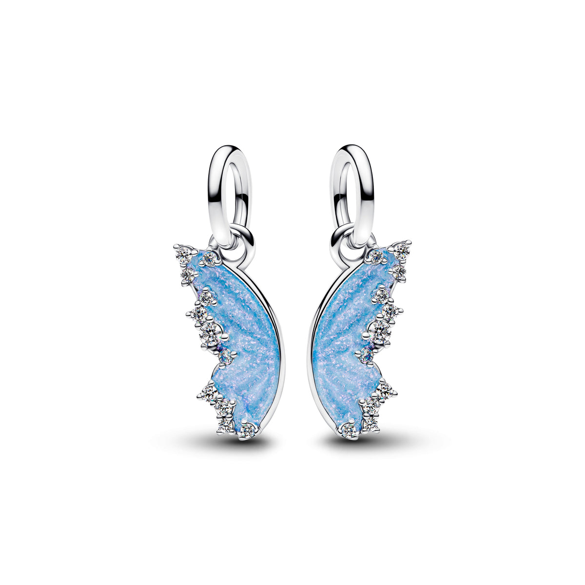 Dangle Charm – Sterling Silver – Splittable Butterfly