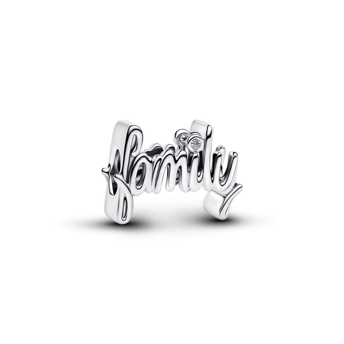 Charm – Sterling Silver – Handwritten Family