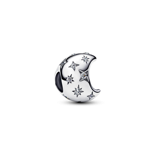 Charm – Sterling Silver – Crescent Moon