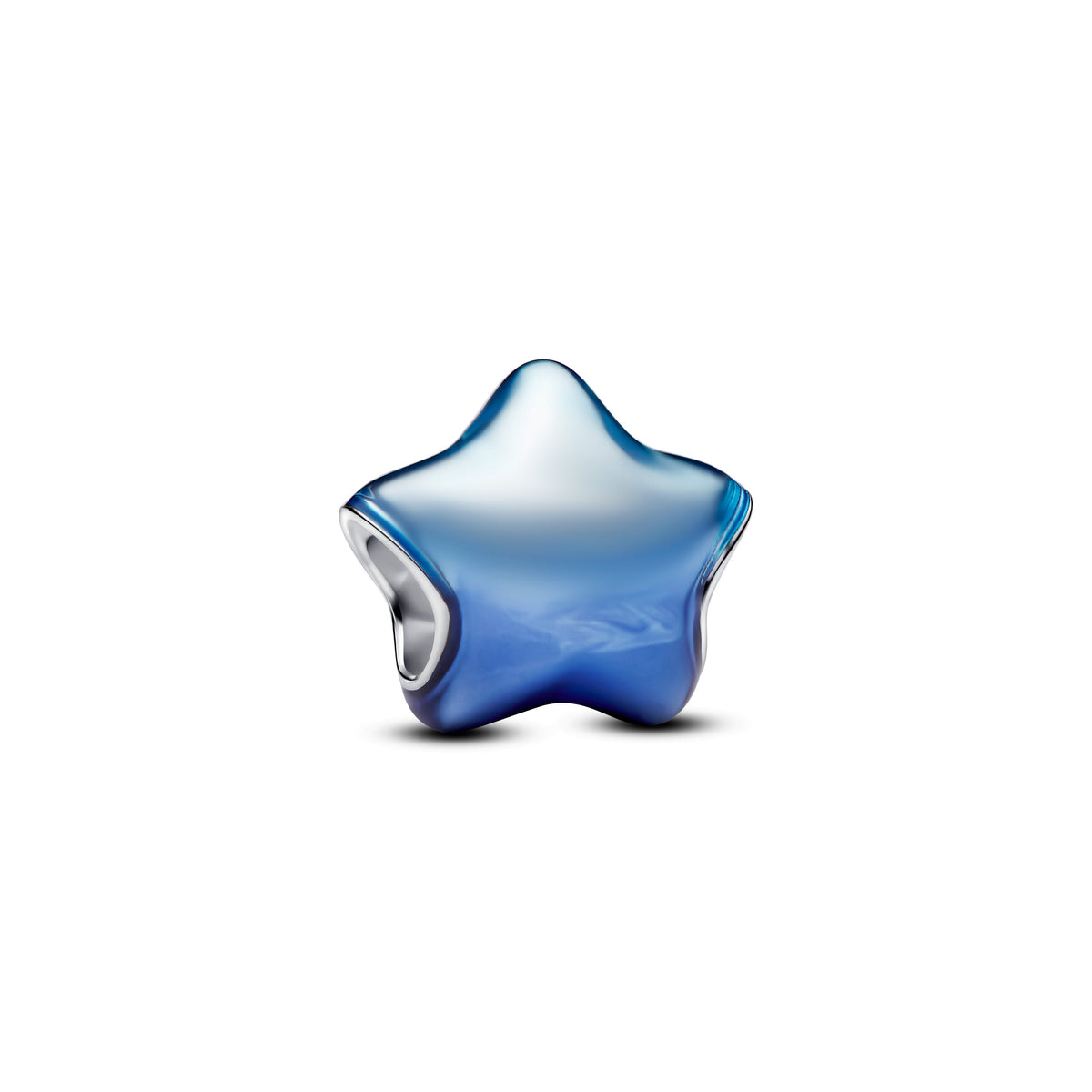 Charm – Sterling Silver – Blue Star