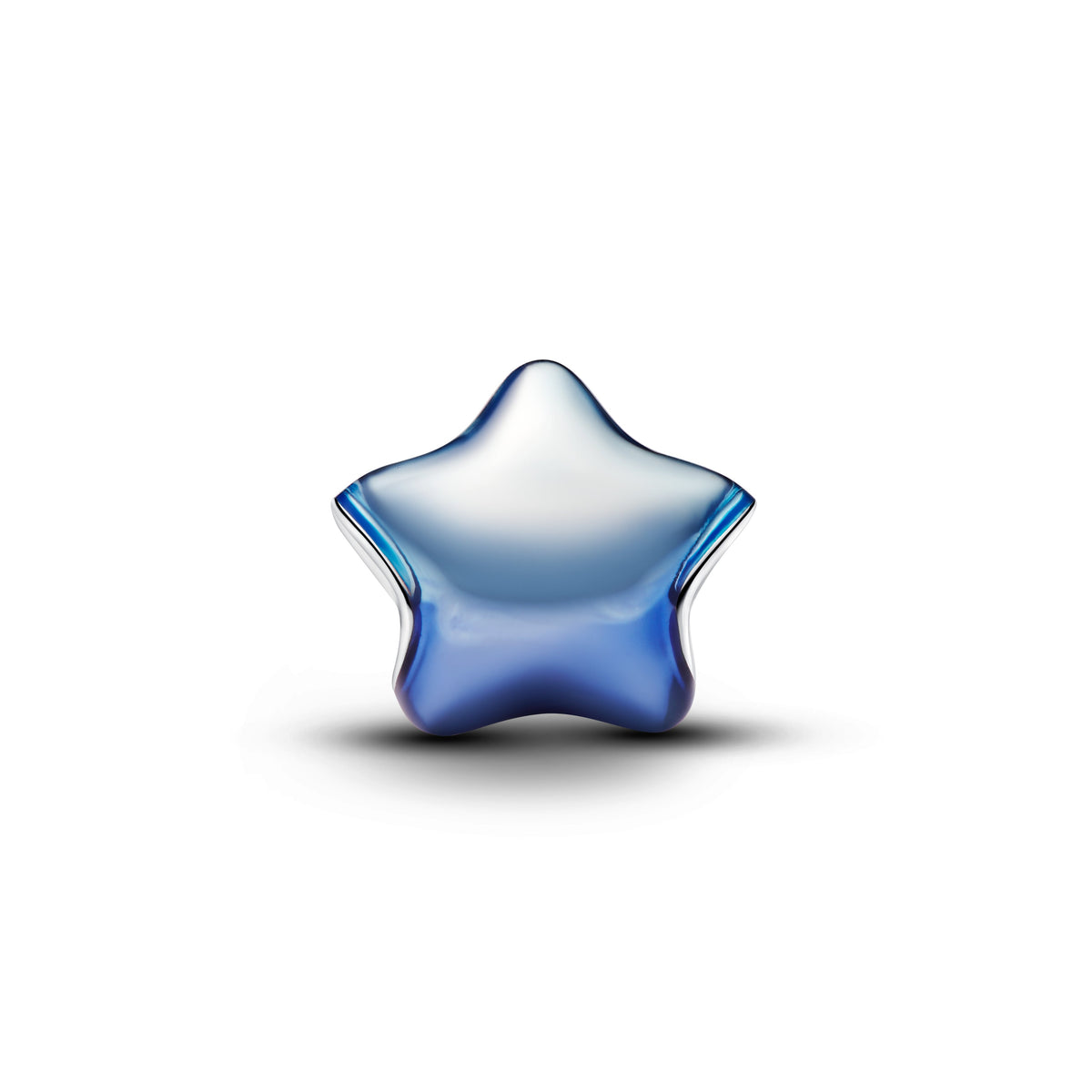 Charm – Sterling Silver – Blue Star