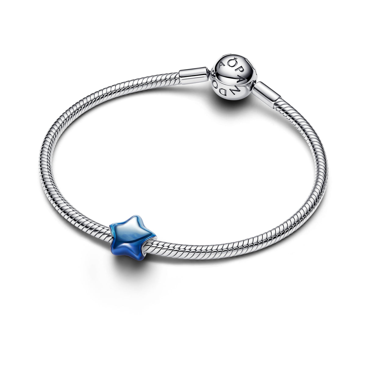 Charm – Sterling Silver – Blue Star