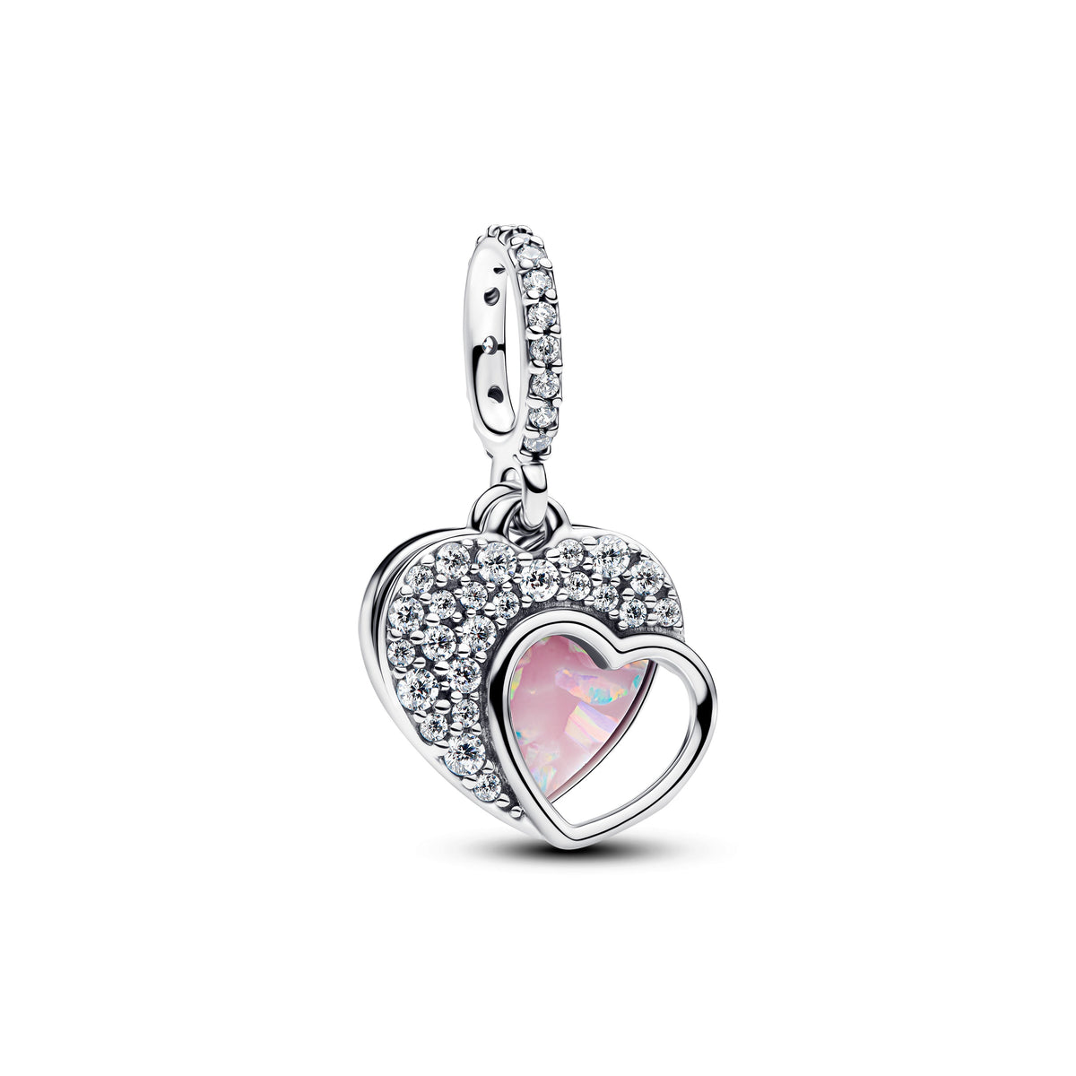 Dangle Charm – Sterling Silver – Beautiful Mother Double