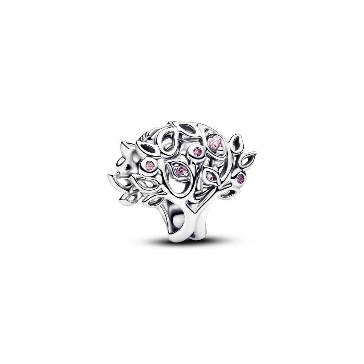 Charm – Sterling Silver – Family Tree Openwork