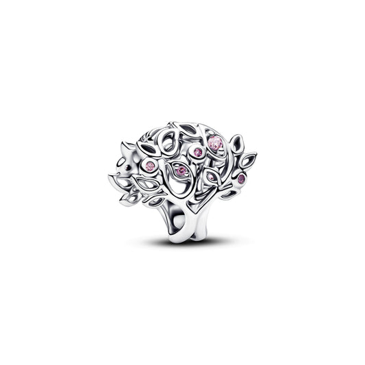 Charm – Sterling Silver – Family Tree Openwork