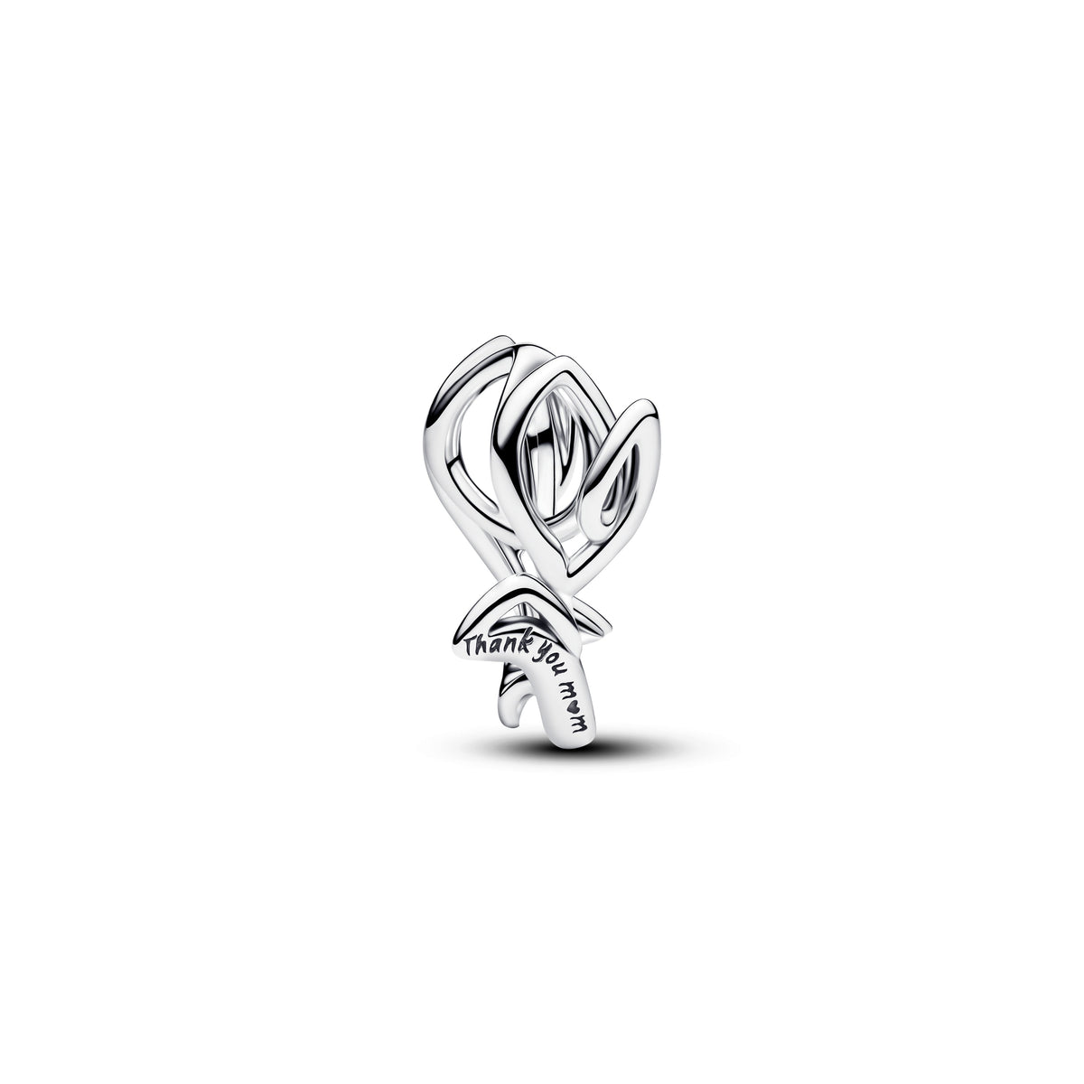 Charm – Sterling Silver – Tulip Openwork