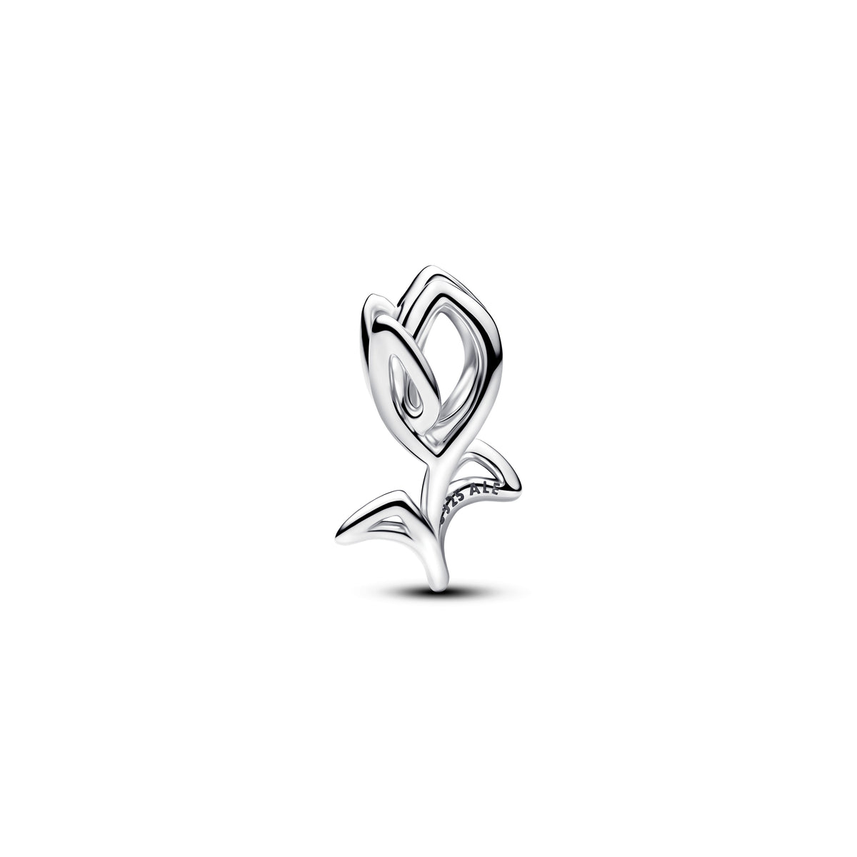 Charm – Sterling Silver – Tulip Openwork