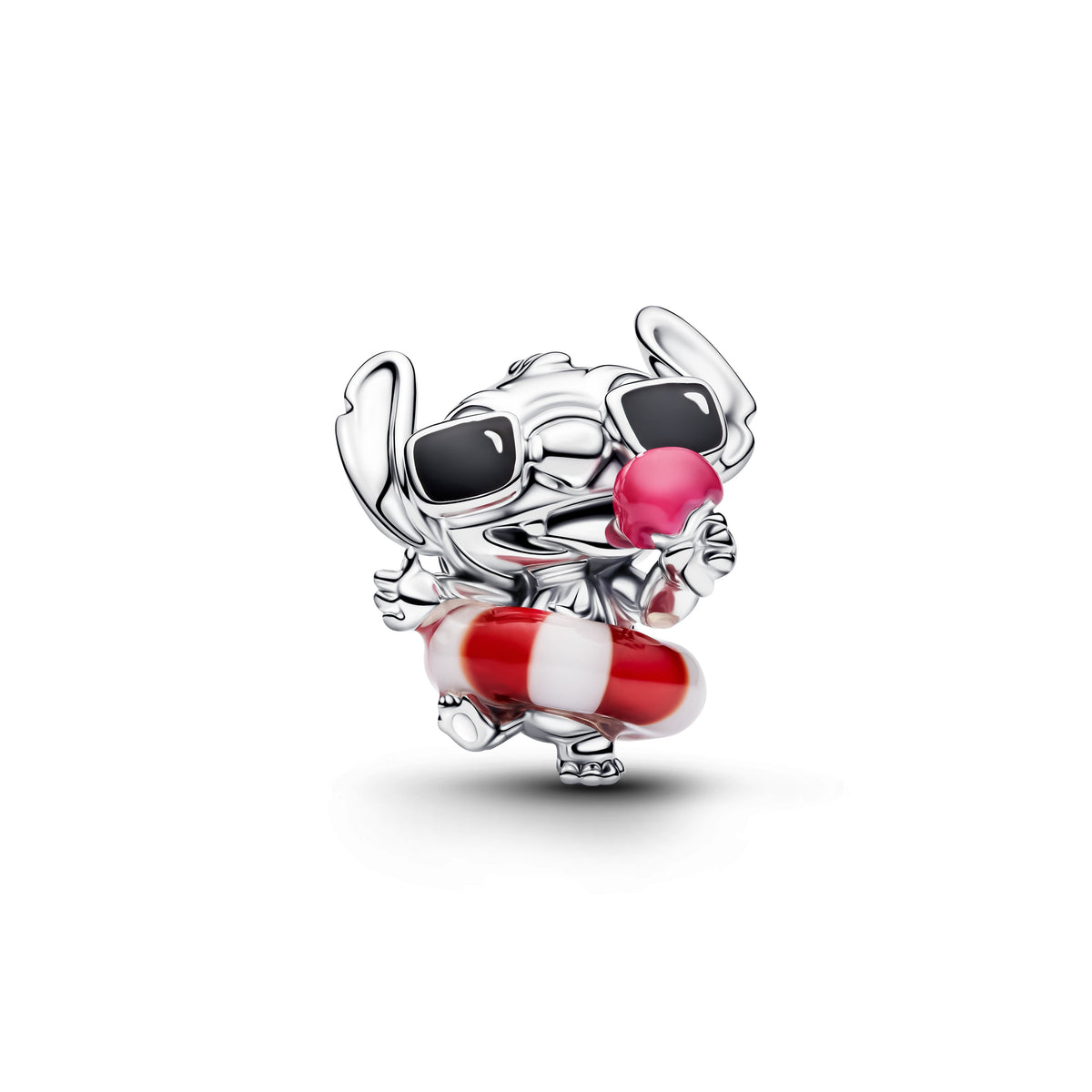 Charm – Sterling Silver – Disney Stitch Summer Fun