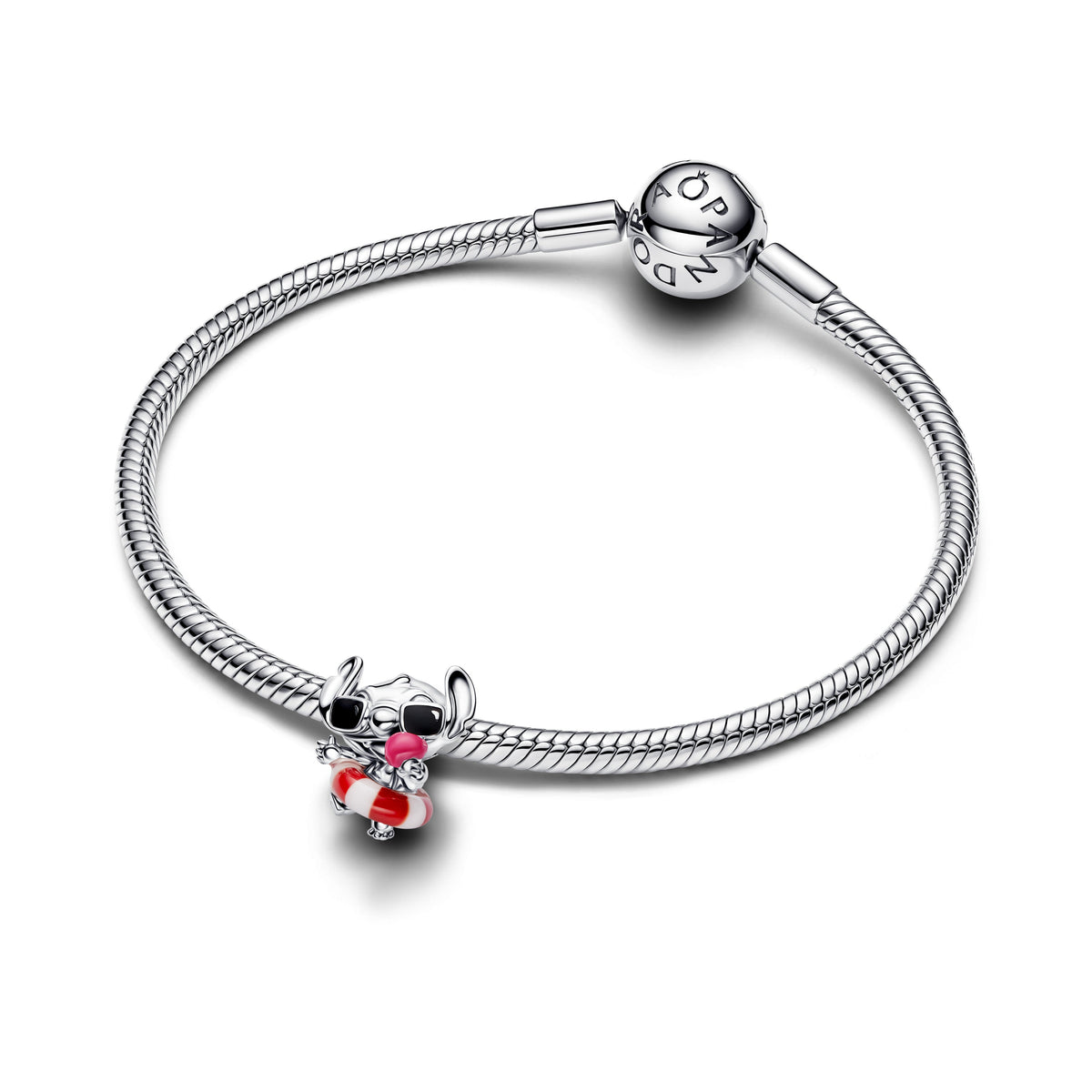 Charm – Sterling Silver – Disney Stitch Summer Fun