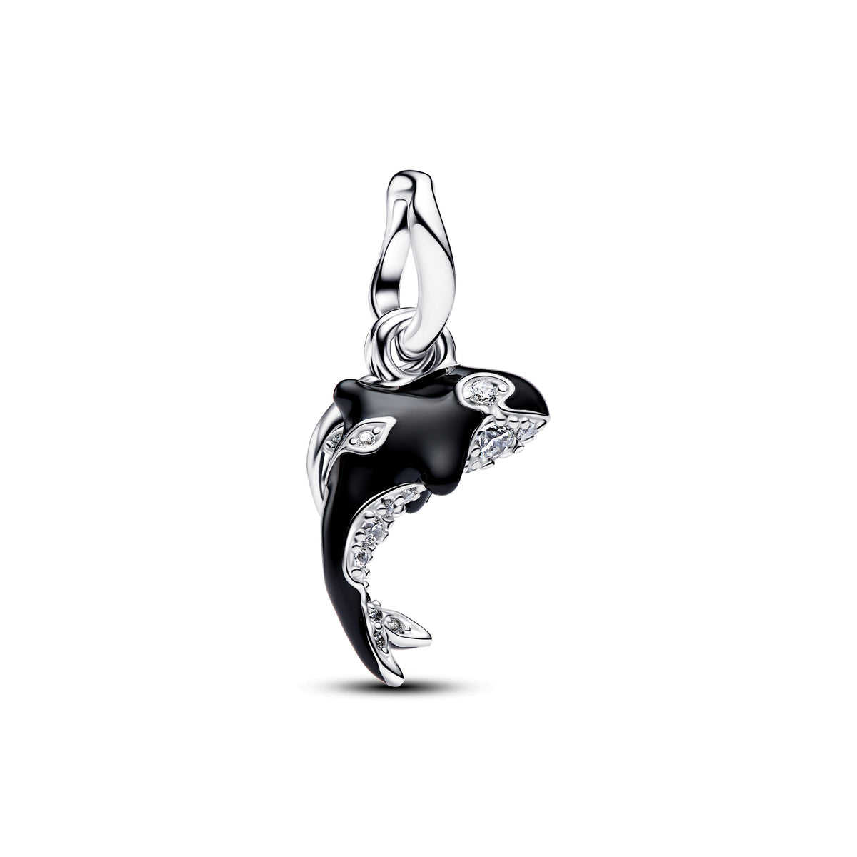 Dangle Charm – Sterling Silver – Orca