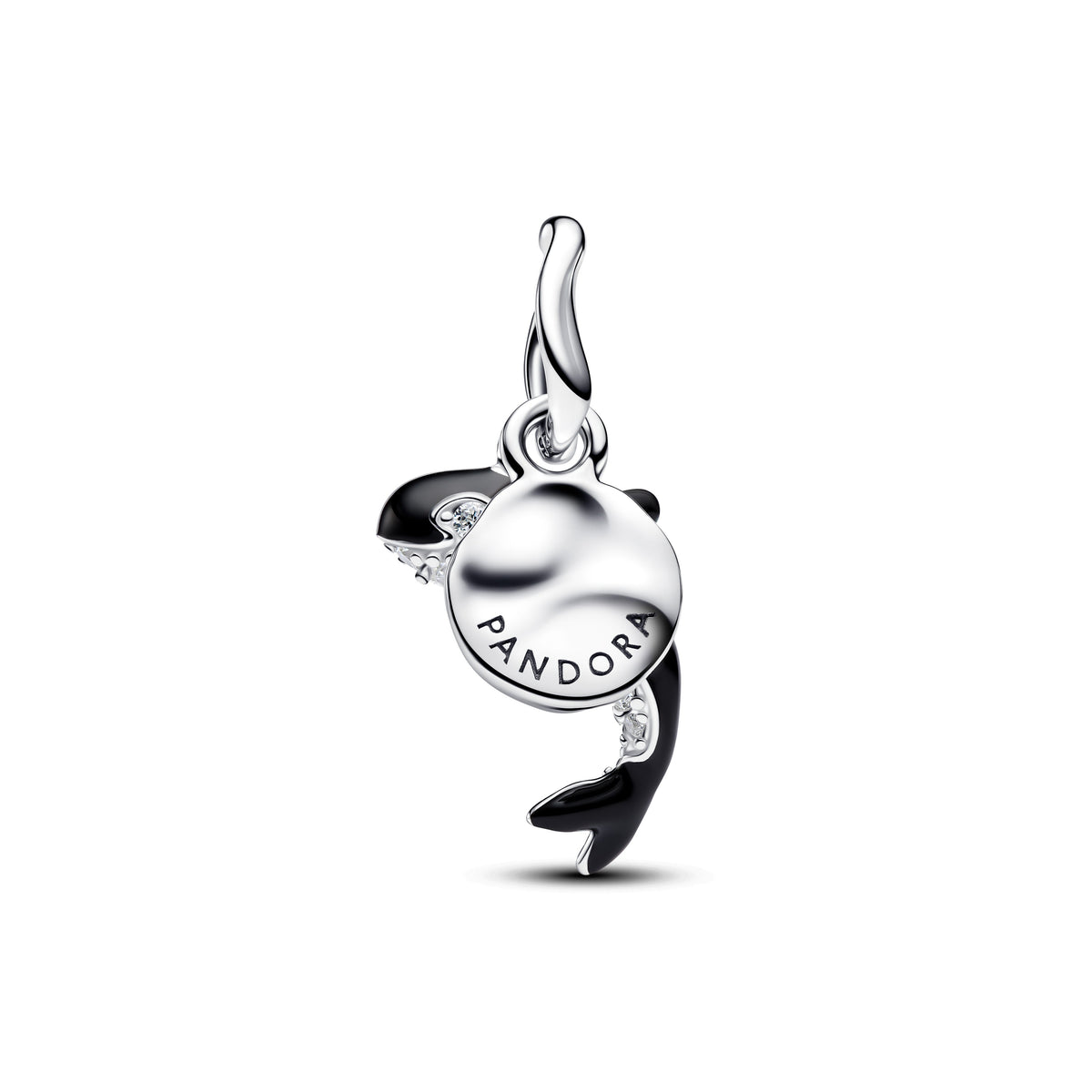 Dangle Charm – Sterling Silver – Orca