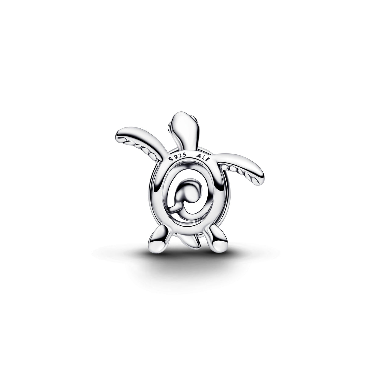 Charm – Sterling Silver – Openwork Sea Turtle