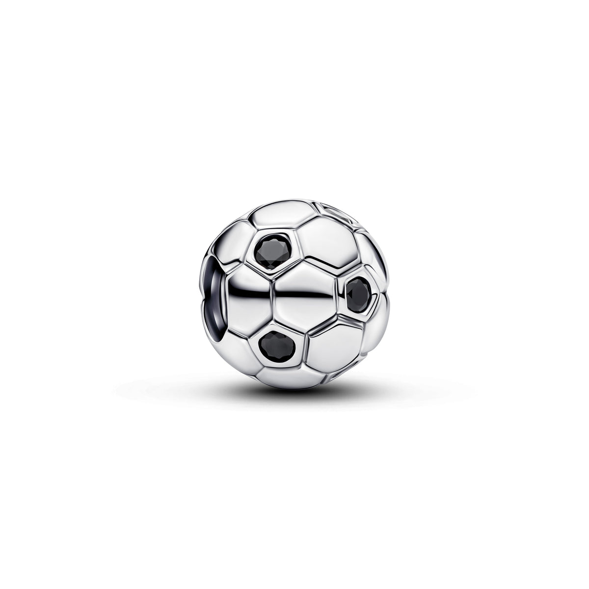 Charm – Sterling Silver – Soccer Ball