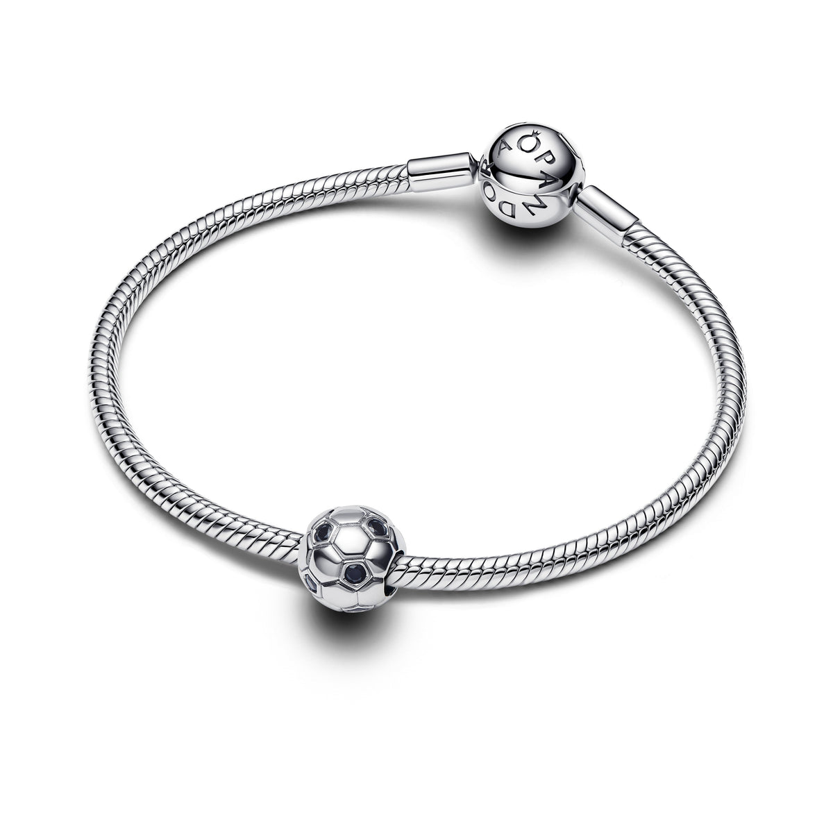 Charm – Sterling Silver – Soccer Ball